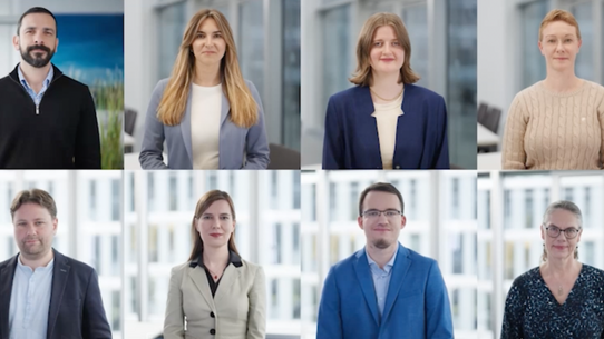 Collage von Mitarbeitenden des VDI