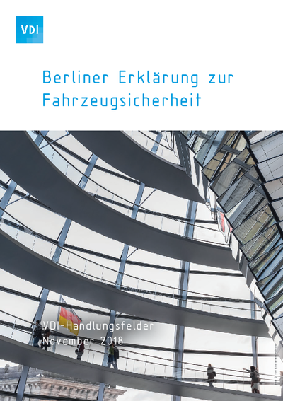 Cover Berliner Erklärung zur Fahrzeugsicherheit 2018