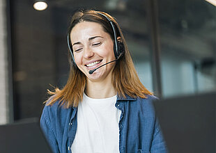 Bild einer Mitarbeiterin des Mitgliedervices des Verein Deutscher Ingenieure